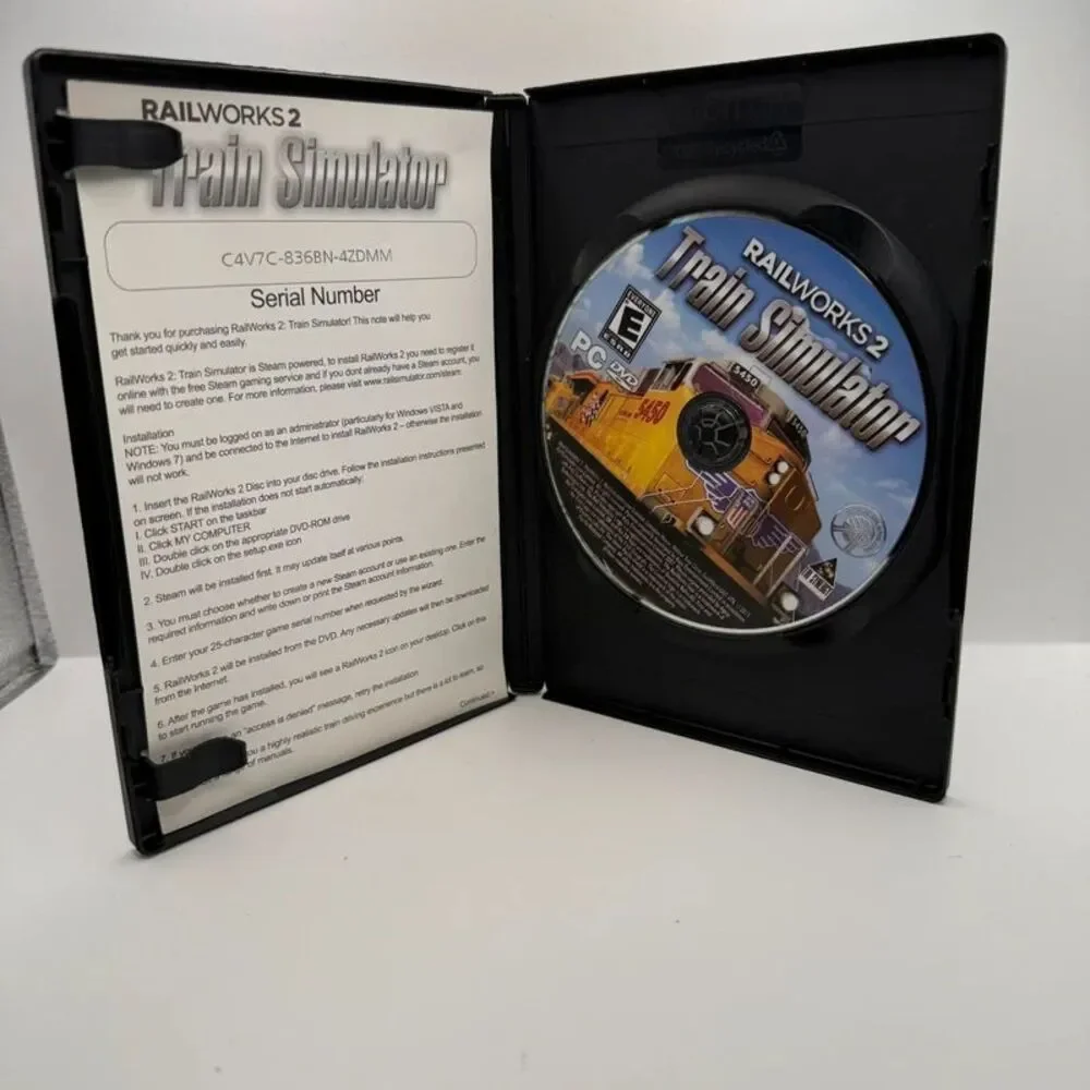 Railworks 2: Train Simulator (PC, 2010) Complete in Box. Read Description.